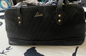 Lavie Black Textured Shoulder Bag