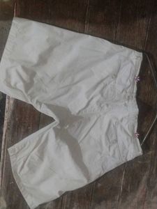 KLP Jeans Beige Shorts