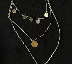 Silver Layered Necklace