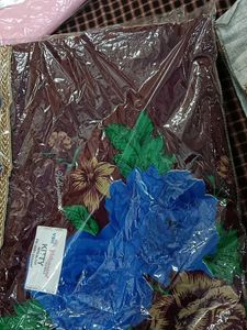 Elegant Floral Print Saree