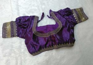 Elegant Purple Blouse