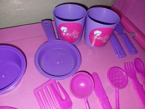 Barbie doll kitchen set 𓌉◯𓇋