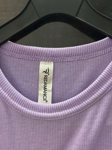 Lavender Ribbed Tank Top