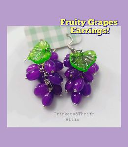 Fruity Grapes Earrings
