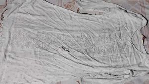 Embroidered White Tunic Top