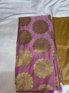 Banarasi Satin Suit Set