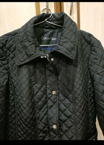 ck Classic Black Quilted Jacket