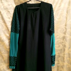 Double Color Abaya