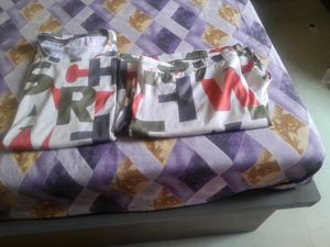 Letter Print Casual Dress Or CORD SET