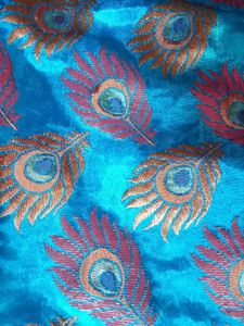 Peacock Print Kurta