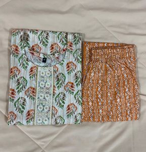 Brand New Printed Kurta Set 🌟