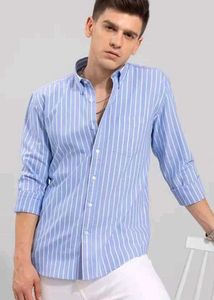 Blue Linene Shirt