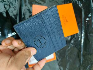Hermes Card Holder &#34;Navy&#34;