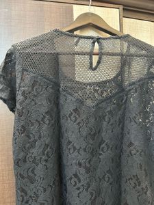 Black Netted Top