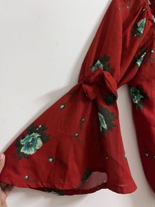 Floral Off-Shoulder Top
