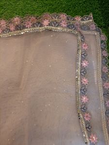 Off Shoulder Back Less Lehenga Choli Set
