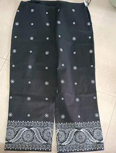 Embroided Cotton Pant For Women