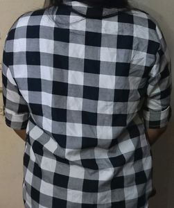Chequered Quarter Sleeved Shirt