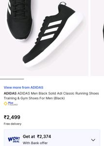 Black Casual Shoes  Original.... WithOut Tag