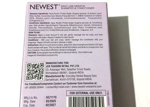 NEWEST Keratin Shampoo &amp; Conditioner