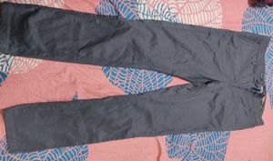 Gray Casual Pants
