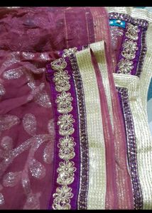 Crop Top Skirt With Dupaata