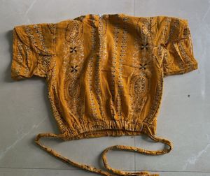 Mustard Yellow Two-Piece Set
