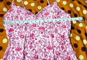 PINK FLORAL PRINT DRESS 🩷