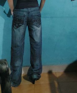 Vintage Flare Leg Jeans Unisex