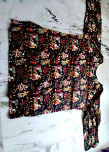 🌹🐦‍⬛Kalamkari Shor kurti