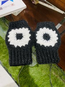 Handmade Crochet Fingerless Gloves