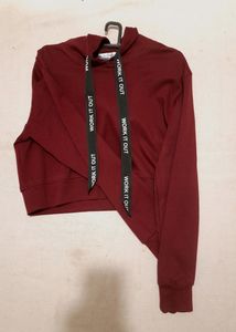 Unused Cropped Hoodie