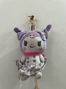 Kuromi Plush Keychain