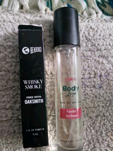 ComboBeardo Whisky & Smoke & Plum Body Perfumes