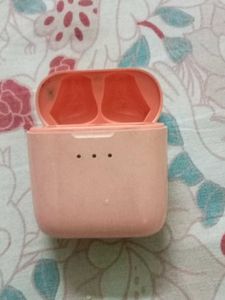 Boat Pink Wireless Earbuds with Charging Case