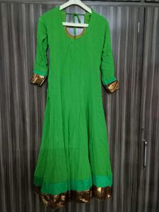 Green Anarkali Kurta
