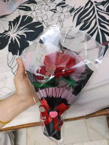 Crochet Single Rose Bouquet 💐💝