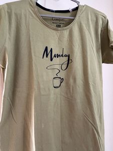 Olive Green Monday T-shirt