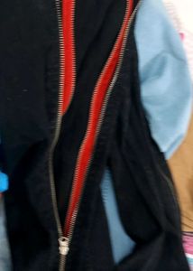 Black Jeans with Zippers