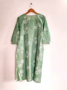 Ahika Kurti Sea Green
