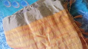 Mango Yellow Saree
