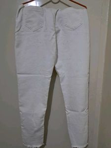 White Denim Jeans
