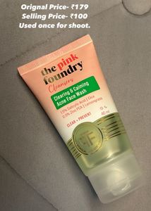 The pink foundry cleanser face wash