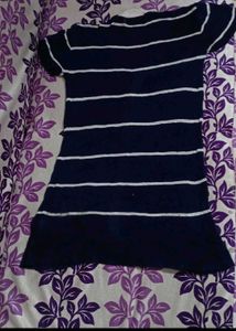 Striped Cardigan Dress