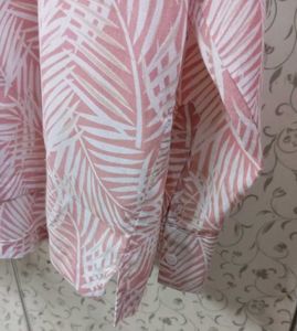 R.SHEMISTE leaf Print Shirt