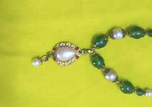 Green Beaded Necklace
