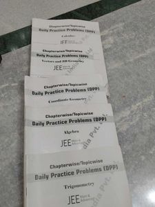DAILY PRACTICE PROBLEMS(DPPs) MATHS
