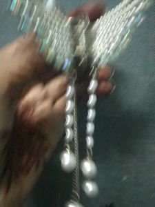 Pearl Waterfall Korean Hair Claw Clip