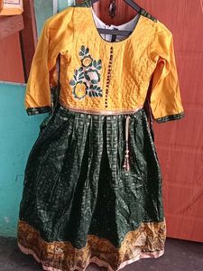 Cute Girls Ethnic Dress