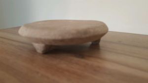 Antique 3 Legged Stone for Rubbing Sandal Wood